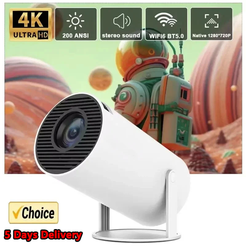 Home Cinema Mini - 2026 Neuer Projektor 4K Android 11