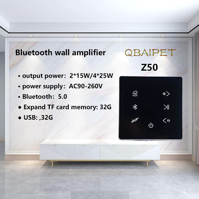 Home Cinema System - Bluetooth Wand Verstärker Heimkino Sound System