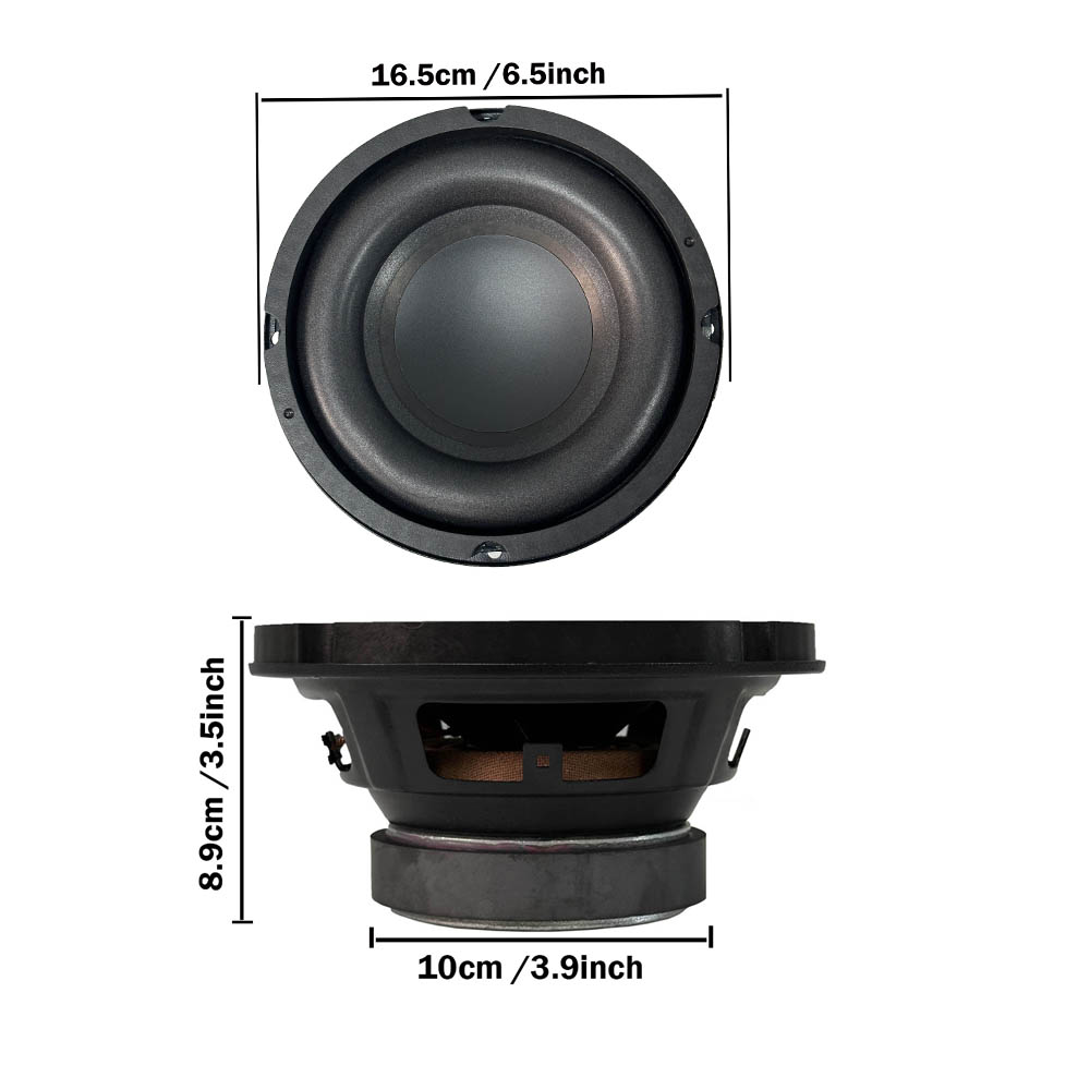 1 Stück 6,5-Zoll-Auto-Subwoofe – Home Cinema System Bewertung und Preis