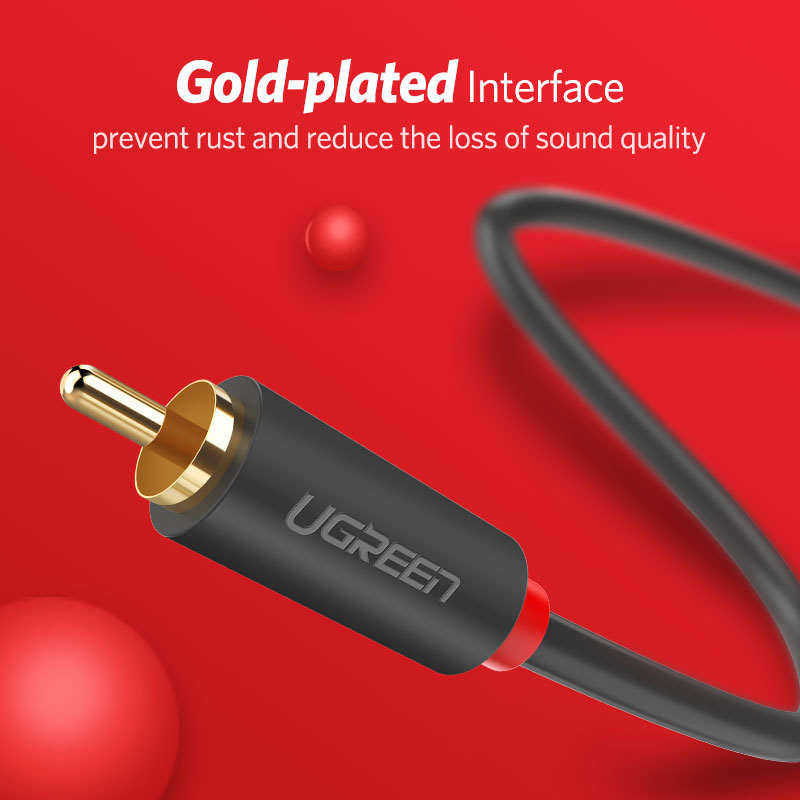 UGREEN 2RCA zu 2 RCA Stecker a – Home Cinema Installation Bewertung und Preis