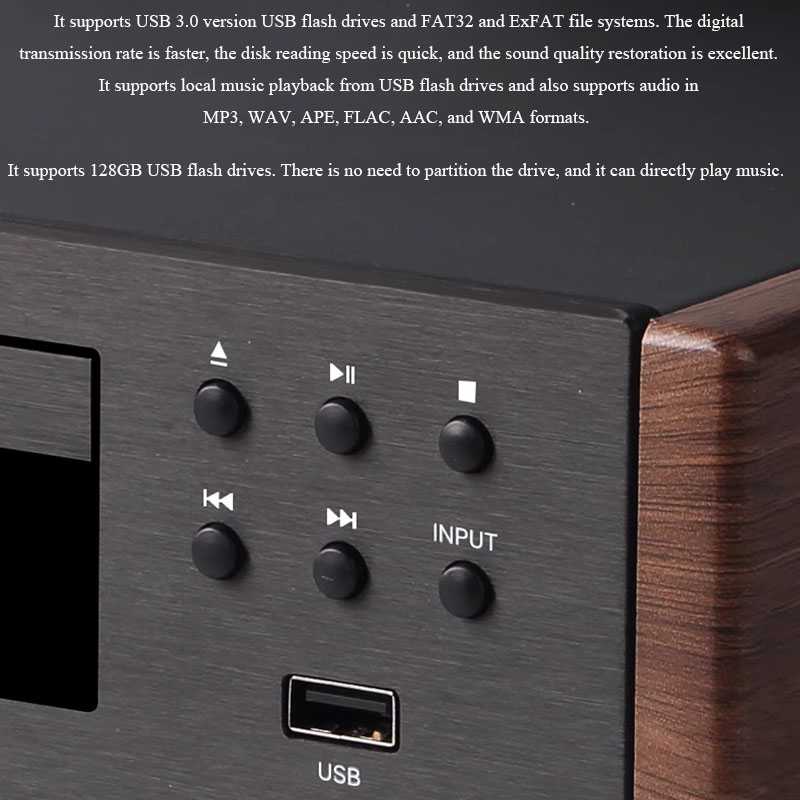 CD-6 HiFi CD-Player Bluetooth  – Home Cinema System Bewertung und Preis
