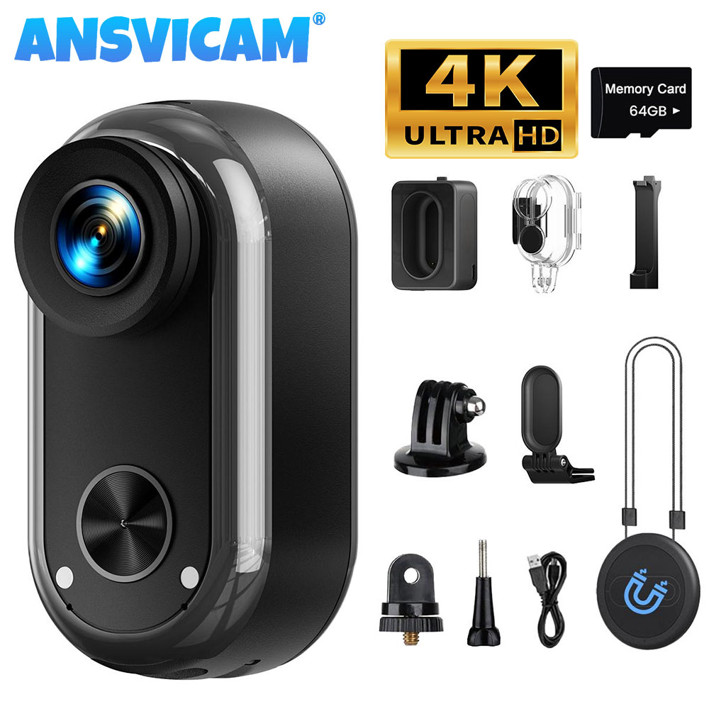 ANSVICAM 4K HD Mini WLAN-Actio – Home Cinema Hd Bewertung und Preis
