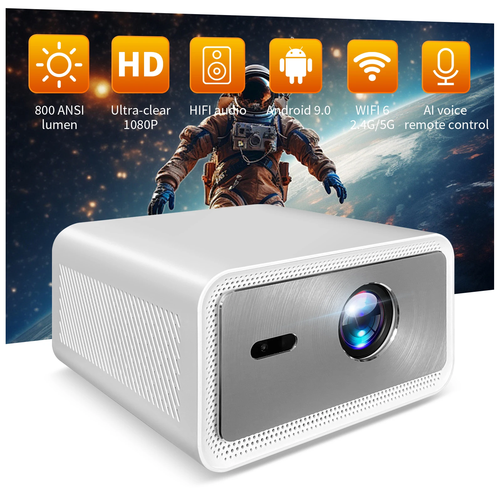 2025 4K Ultra HD Projektor mit – Home Cinema Experience Bewertung und Preis
