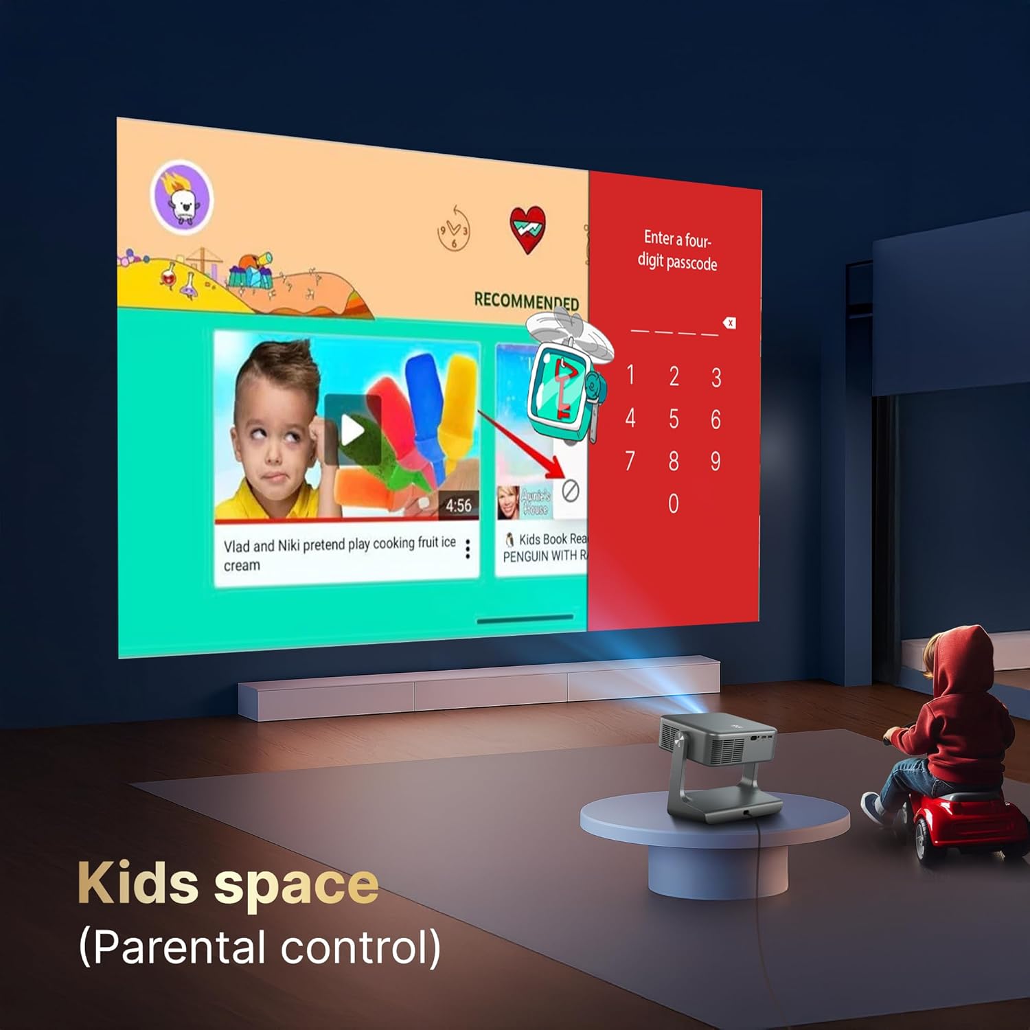 Mini Tragbarer 4K Google TV OS – Home Cinema Mini Bewertung und Preis