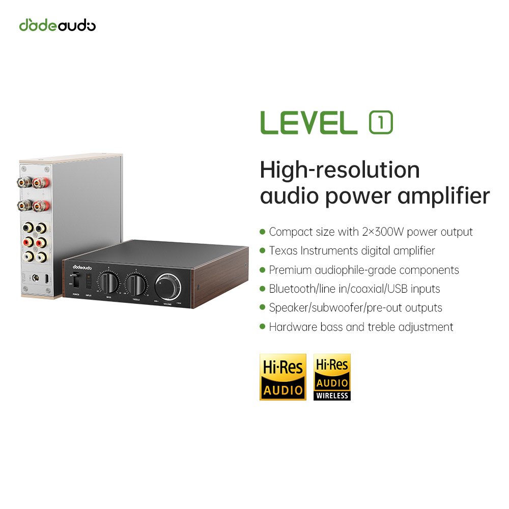 JadeAudio Level 1 Desktop HiFi – Home Cinema Installation Bewertung und Preis