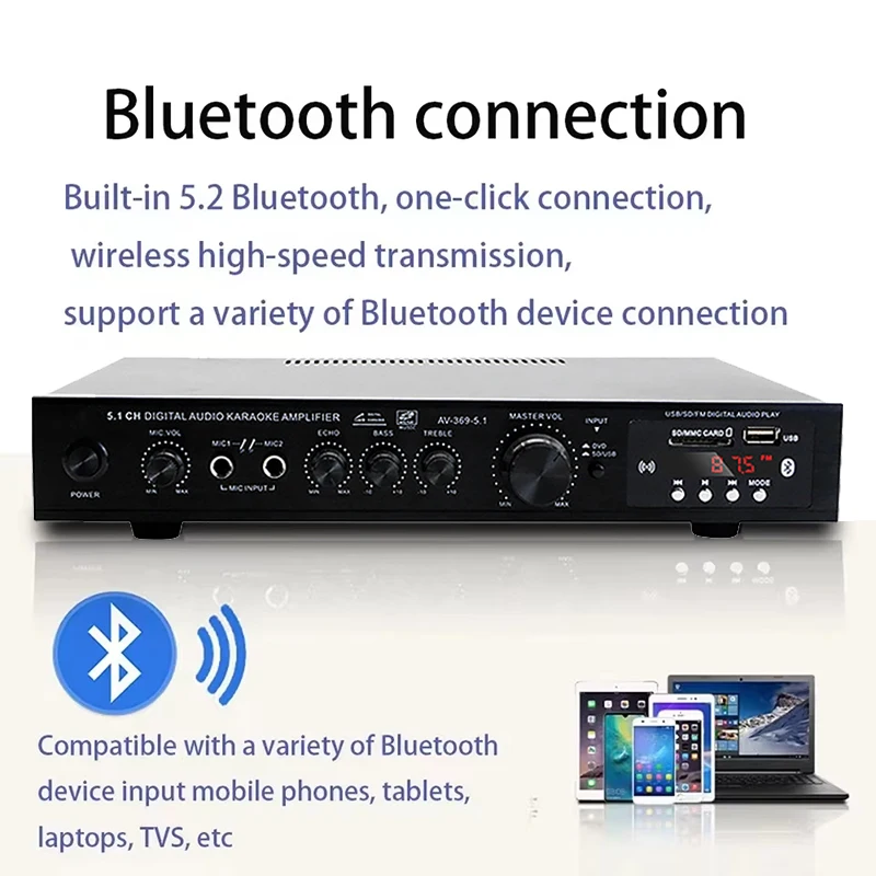 AV-369BT Bluetooth 5.1 Sound L – Home Cinema System Bewertung und Preis