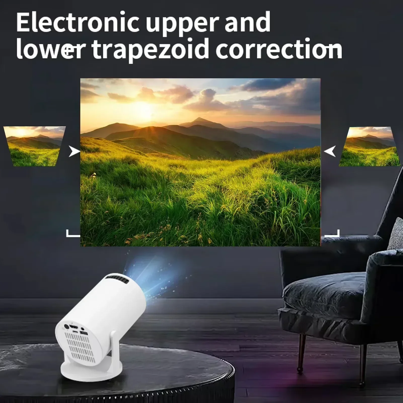 Neuer Mini HY300 Projektor 4K  – Home Cinema Mini Bewertung und Preis